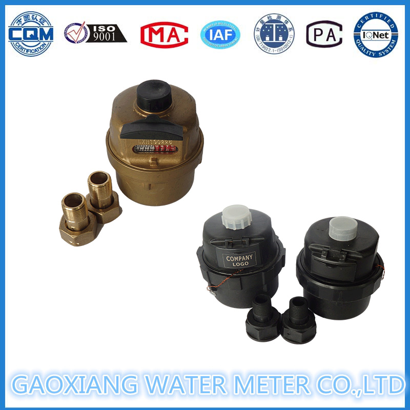 Plastic Volumetric Piston Water Meters Dn15--Dn25