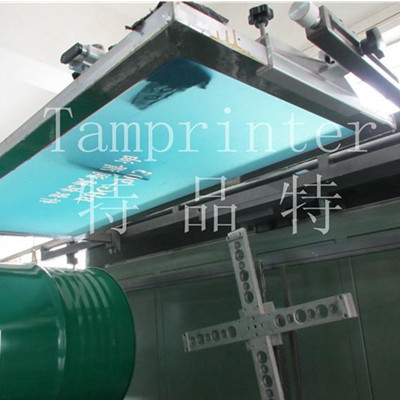 Durable 2700*1800*1680mm 500PCS/Hr Large Drum Cylinder Pneumatic Screen Printing Machine