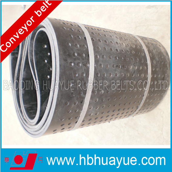 Special Shape Pattern Chevron Figured Rubber Conveyor Belting System Huayue China Well-Known Trademark 100-5400n/mm