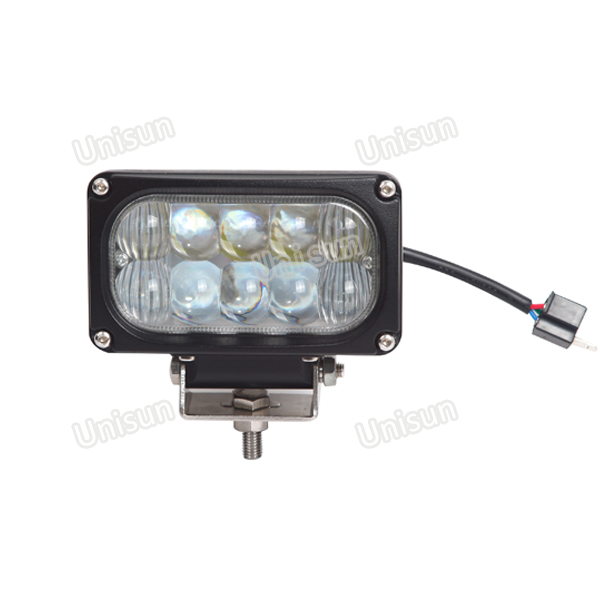 4inch 12V/24V 30W Rectangle LED Headlight