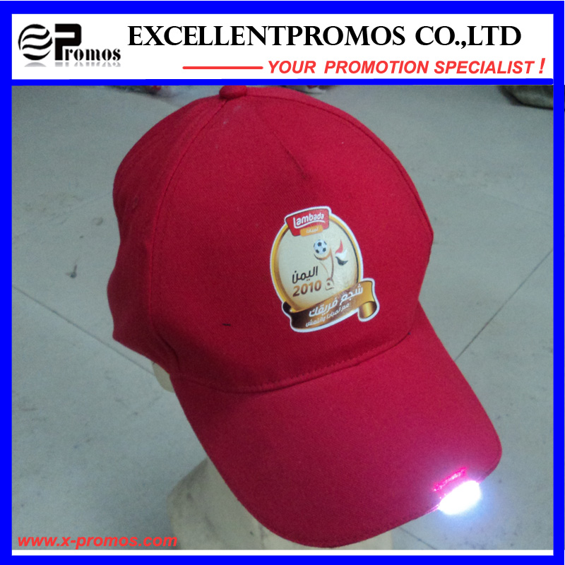 Logo Customized Light LED Cap for Promotion (EP-C7072)