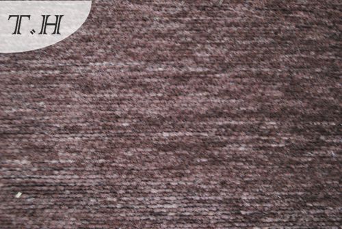 Brown Chenille Textile Fabric (FTH31176B)