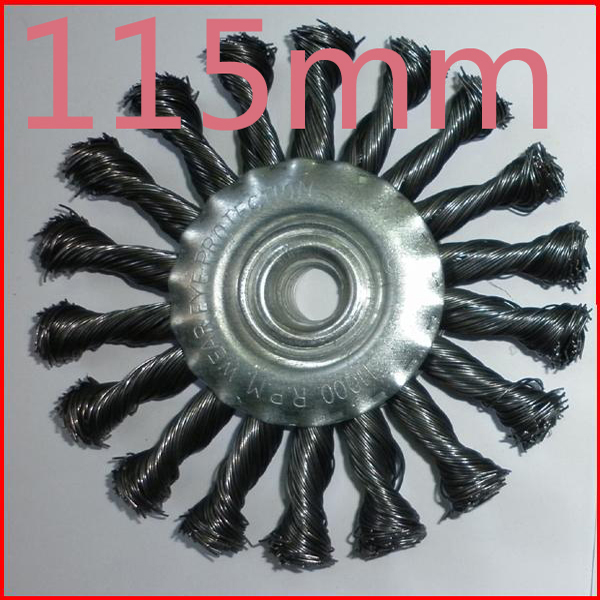 4.5 Inch Twist Knot Wheel Brush (YY-103)