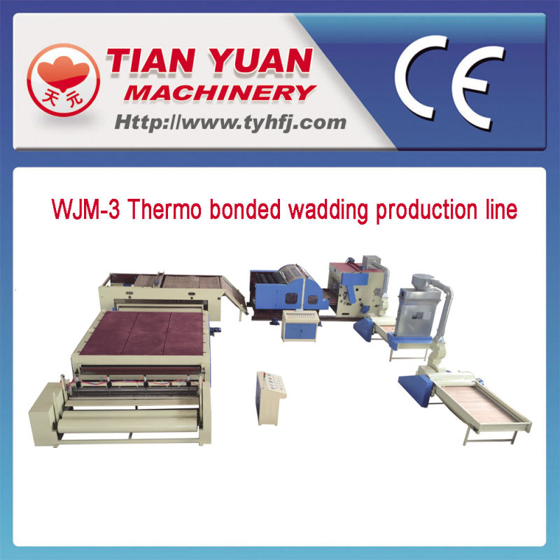 Nonwoven Thermo Bonding Wadding Production Line