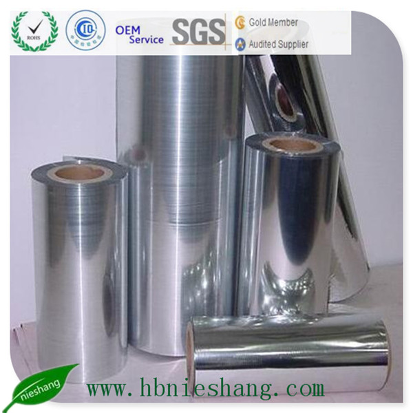 Pet Metalized Film, CPP Metalized Film, VMPET Flexible Film for Food Packing