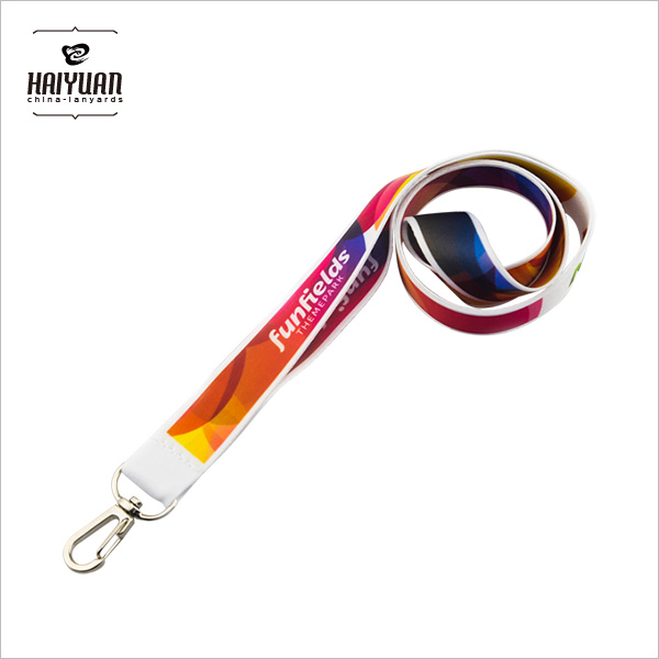 Customized Exhibition Lanyard with Heat-Transfer Printing Logo