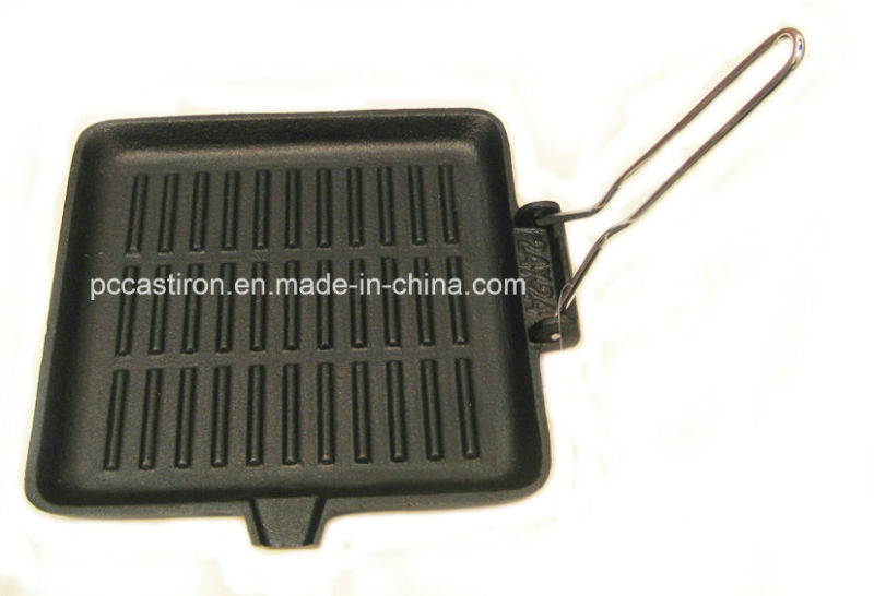 Preseasoned Cast Iron Gill Pan Manufacturer From China