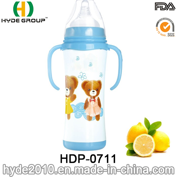 Cheaper Wholesale 180ml Stainless Steel Baby Feeding Bottle (HDP-0711)