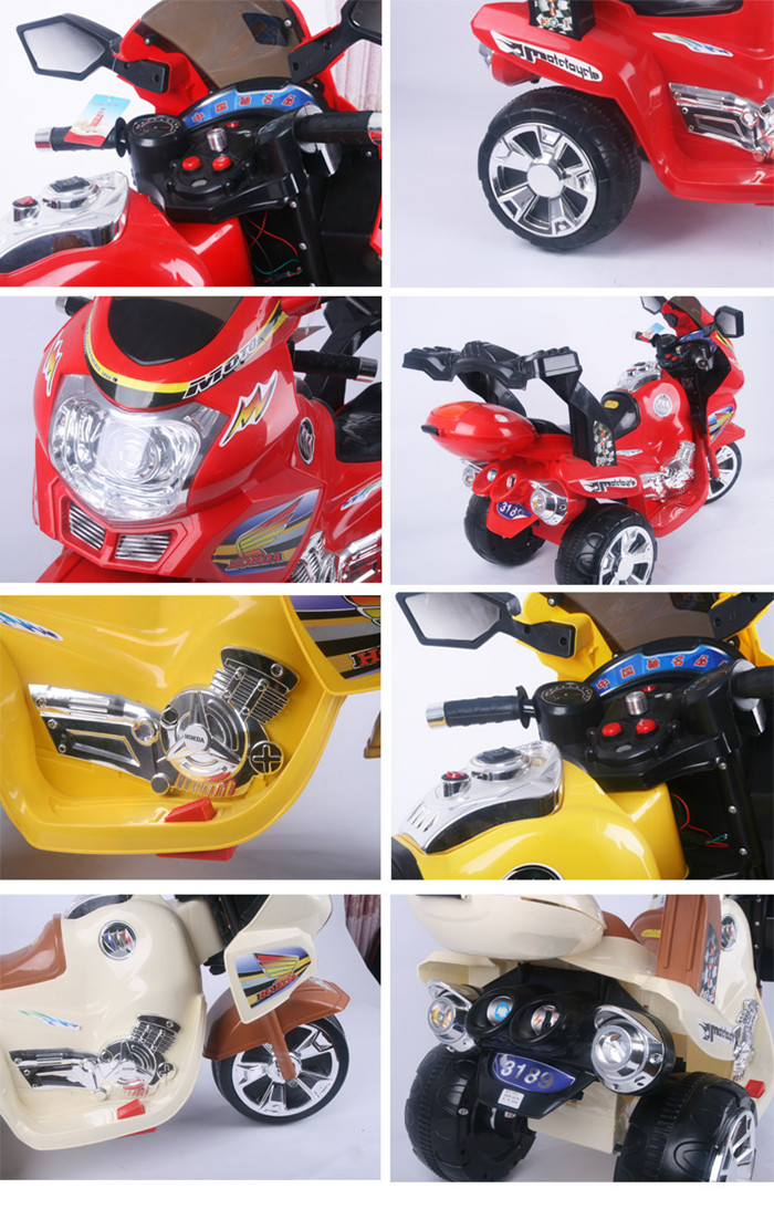 China Motorcycle for Kids Mini Electric Motor Bike with Cheap Price 2016