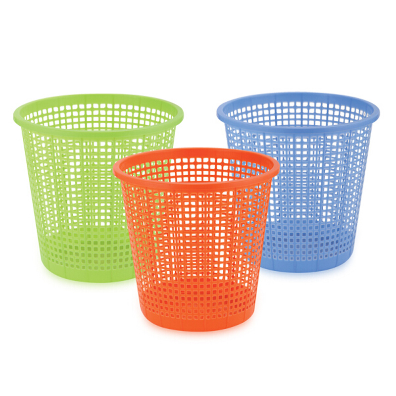 Plastic Open Top Hollow Waste Bin