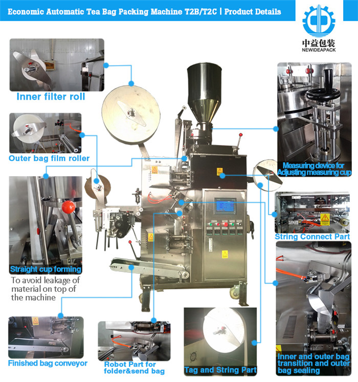 Automatic Food Green Tea Bag Packing Machine (ND-T2B/T2C)