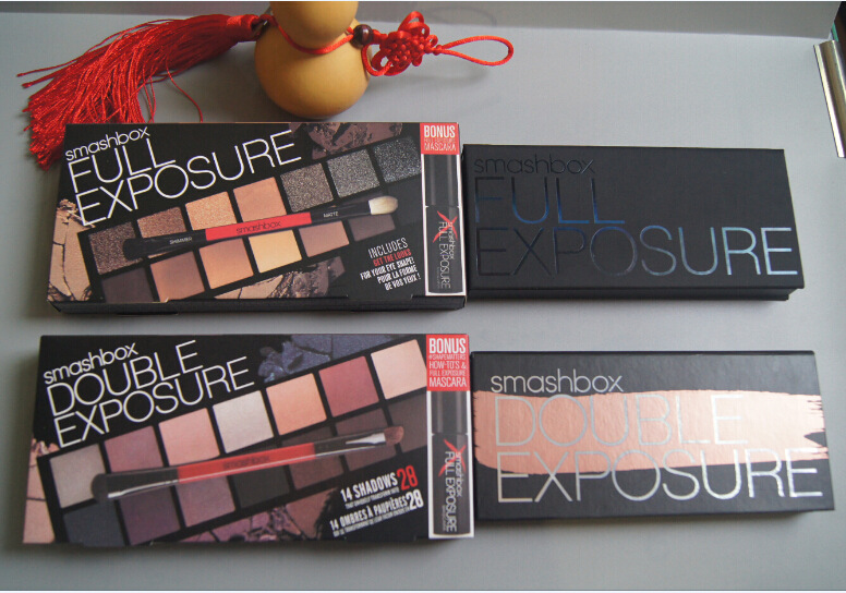 Full Exposure & Double Exposure 14 Colors Palette Eyeshadow Set with Brush&Mascara