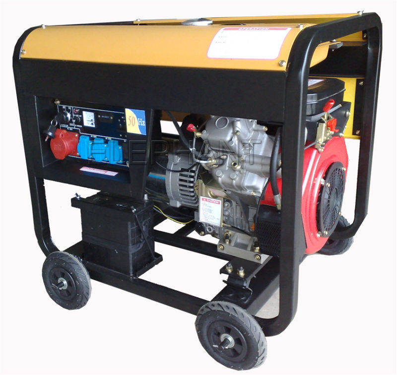 10kVA Portable Diesel Generator for Home