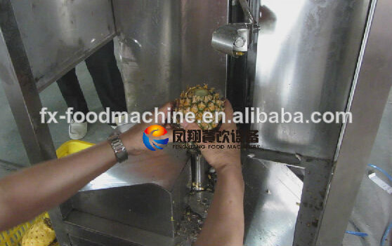 Pineapple Skin Peeling Machine, Melons Skin Peeler