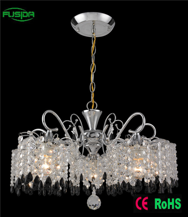 High Quality Deer Antler Remote Control Crystal Chandelier/Pendant Light