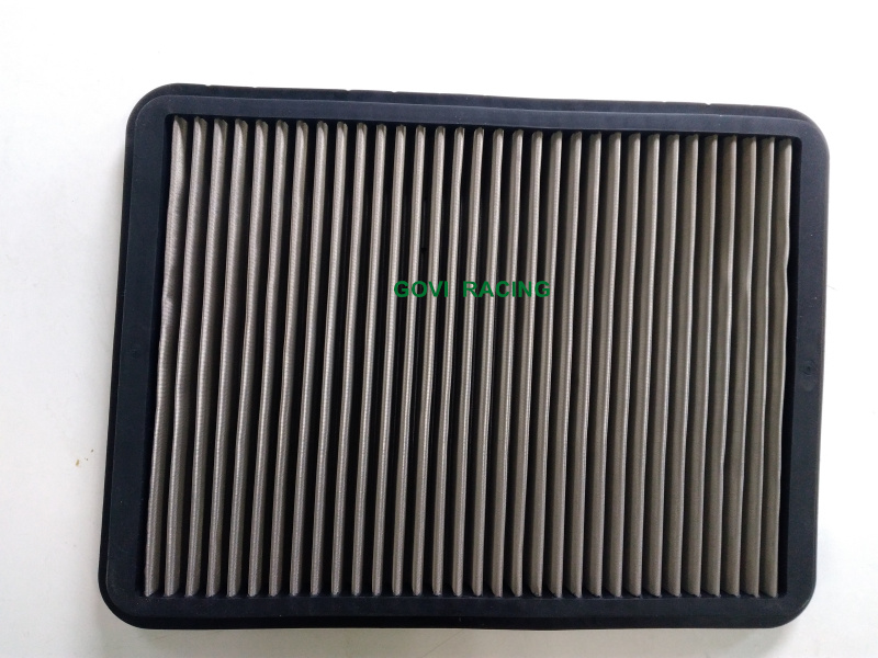 Red Car Air Filter Perormance Panel Filter for Air Intake system