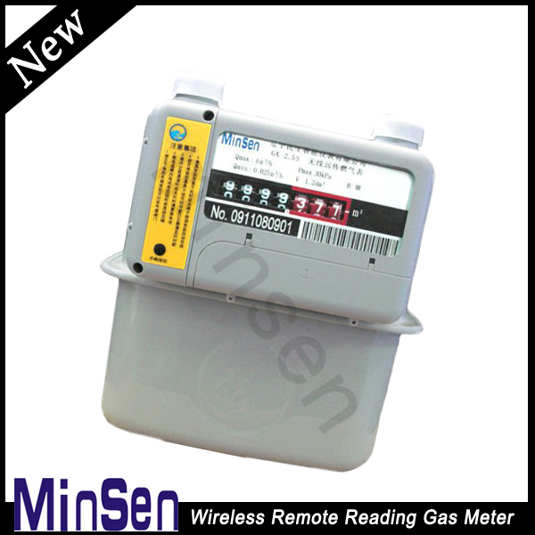 Wireless Remote Intelligent Gas Meter With High-Speed Transmission and Ultra Low Power Consumption-GS4