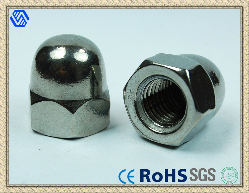 Carbon Steel Connecting Cap Nut (DIN1587)