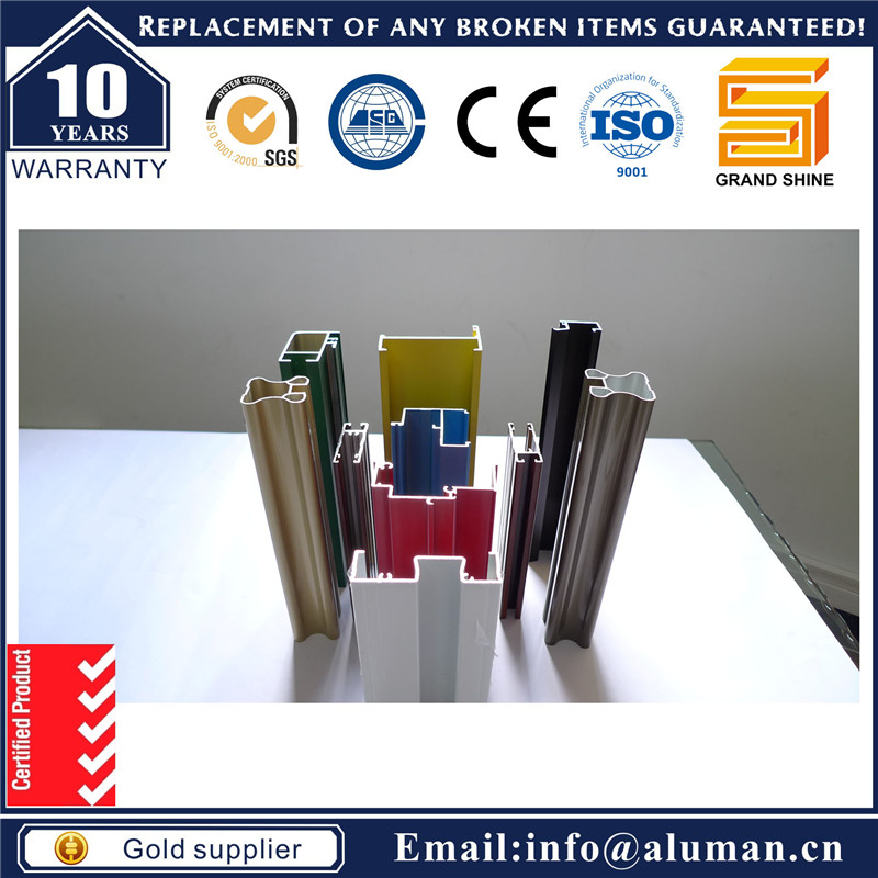 Colorful Anodized Aluminium/Aluminum Profile (ISO9001)