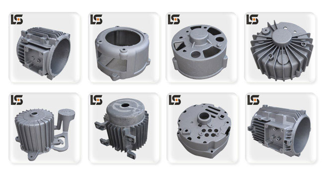 Alloy Aluminum Die Casting Parts for Electric Scooter Motor Housing