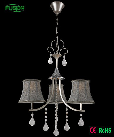 Cloth Shade Pendant Lamp for Living Room (D-8149/3)