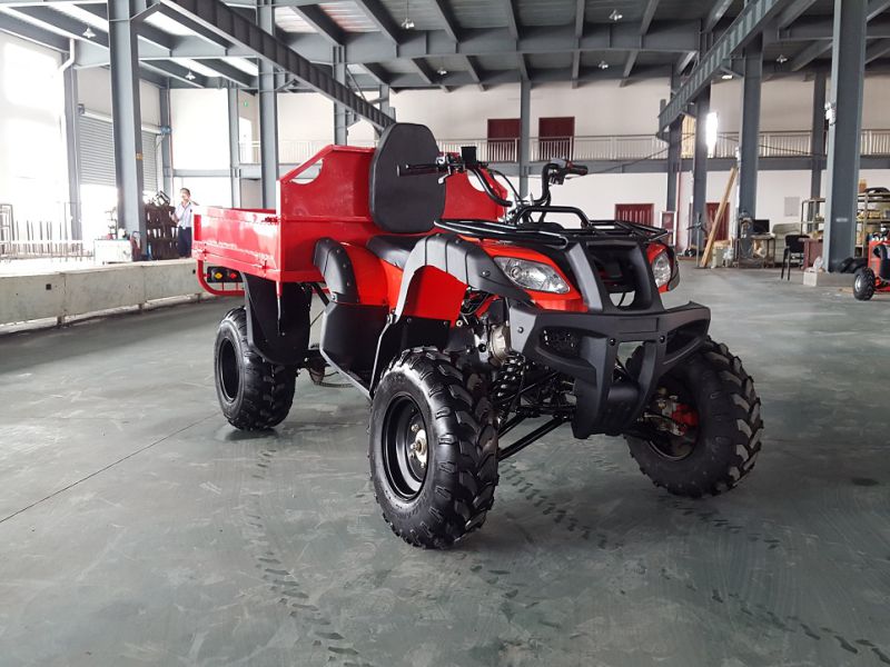 2015 New Farmer Utility Quad Farming ATV Tipping