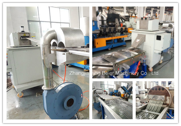 700-800kg/H Cold Strand PE Film Agglomaration Pelletizing Line