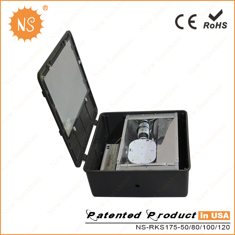 300W Parking Lot Lamp Replacement E26 100W LED Retrofit Kits