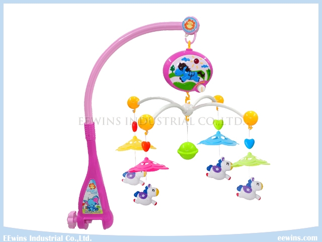 Electric Toys Baby Mobiles on Baby Cot for Baby