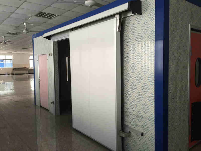 Manual Sliding Door with Glass Window