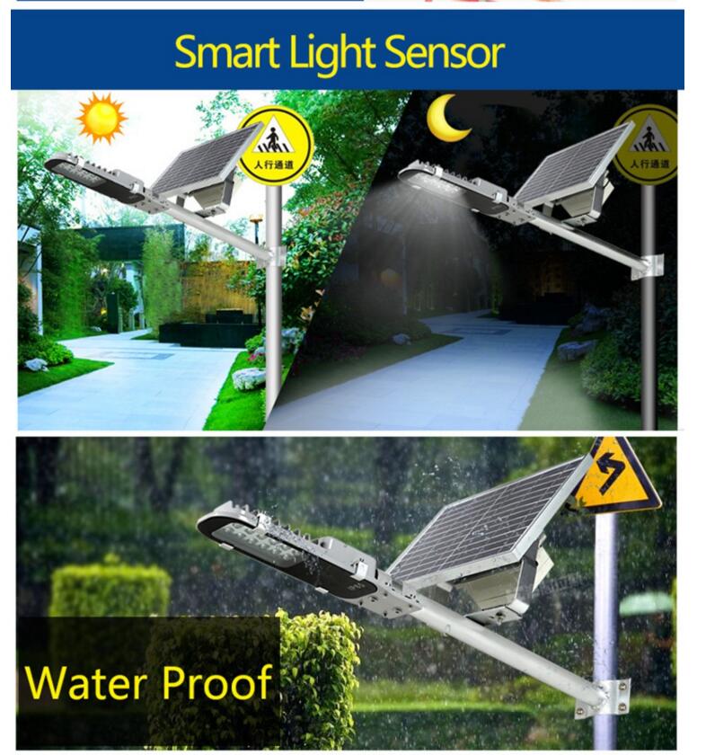 Waterproof Rainproof IP65 12W LED Solar Street Light