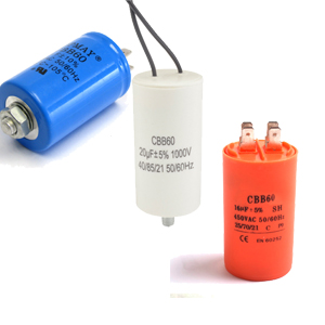 Topmay Factory OEM AC Motor Run Electrolytic Capacitor Cbb60