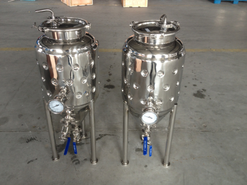 20 Gallon Jacketed Conical Fermenter