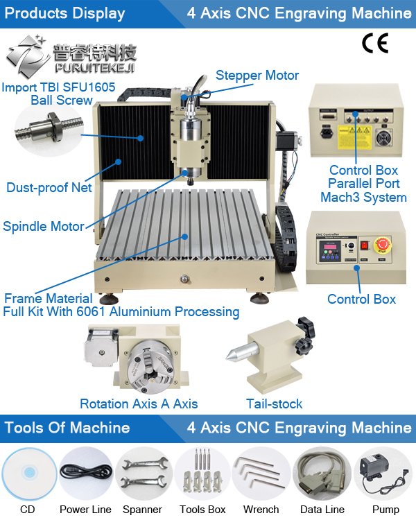 CNC Milling Tool Mini CNC Router Cutting Machine