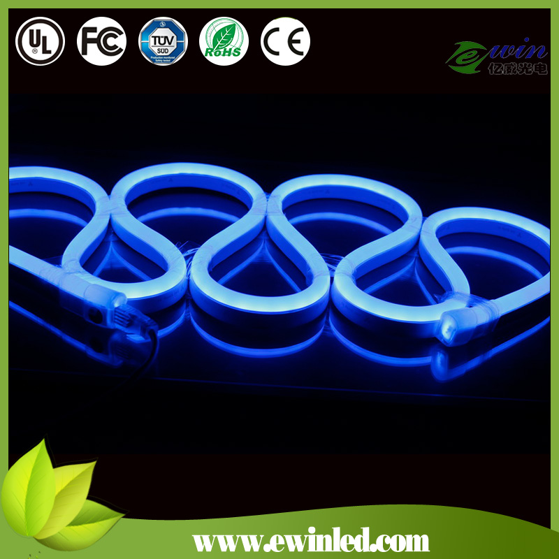 16*25mm Single Color 2 Wires Mini LED Rope Lighting