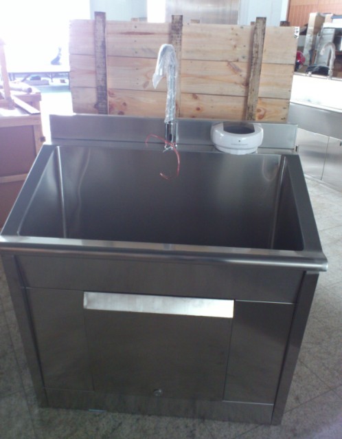 Thr-Ss011 Hospital Stainless Steel Scrub Sink