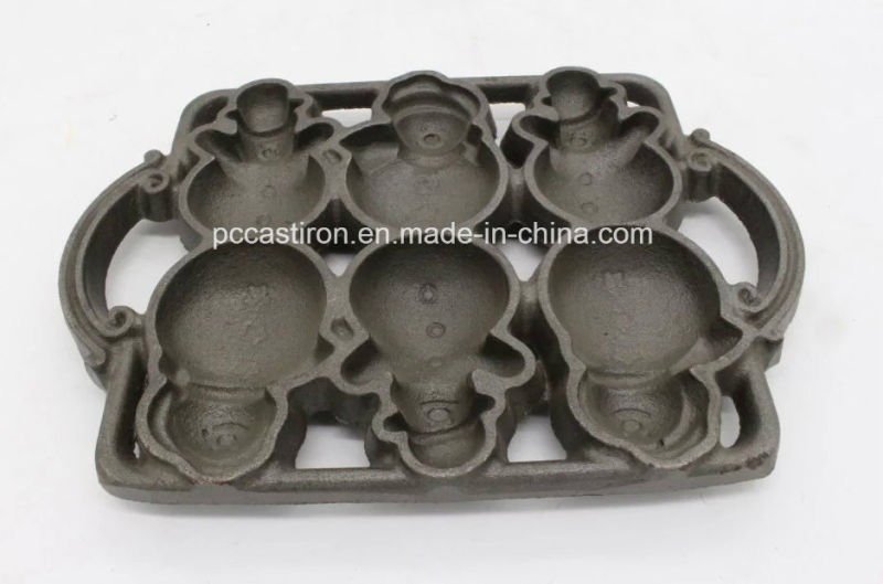 Folded Cast Iron Cake Mold Sizzler Clip From China Factory