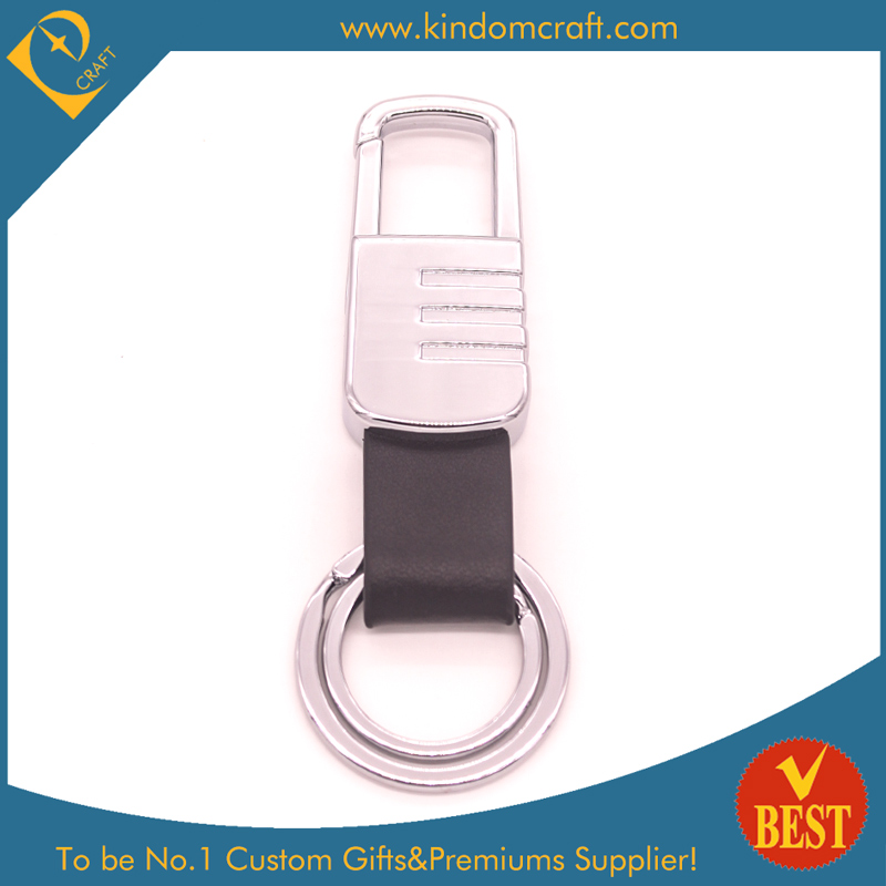 China Customized High Quality Your Own Logo Leather Key Chain at Factory Price