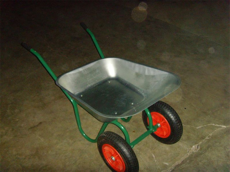 Grass Hand Sack Steel Barrow with Two Wheels Wb6410