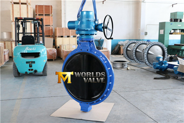 EPDM Full Lined Single Flanged Butterfly Valve with Electric Actuator (WDS)