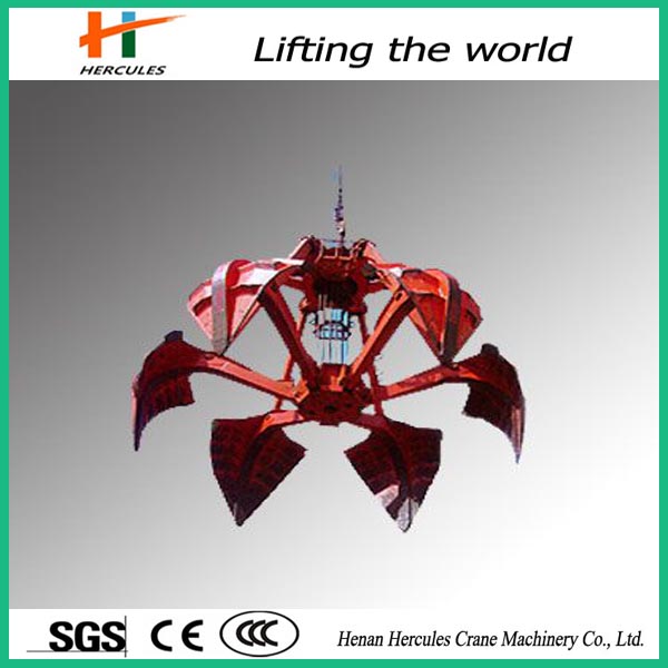 Remote Control Six Petals Waste Iron Grab Bucket