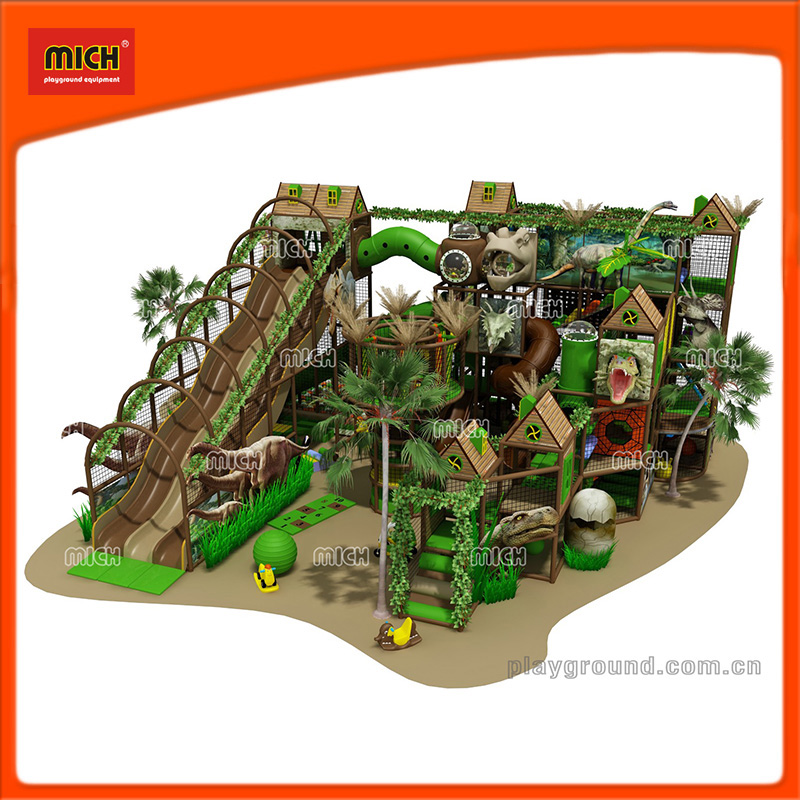 Dinosaur Theme Kids Entertainment Indoor Soft Playground for Sale