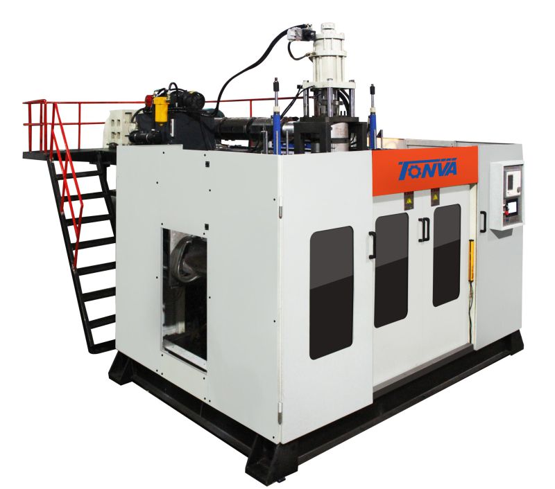 Tonva Extrusion Blow Moulding Type and Yes Automatic Plastic HDPE Bottle Making Machine