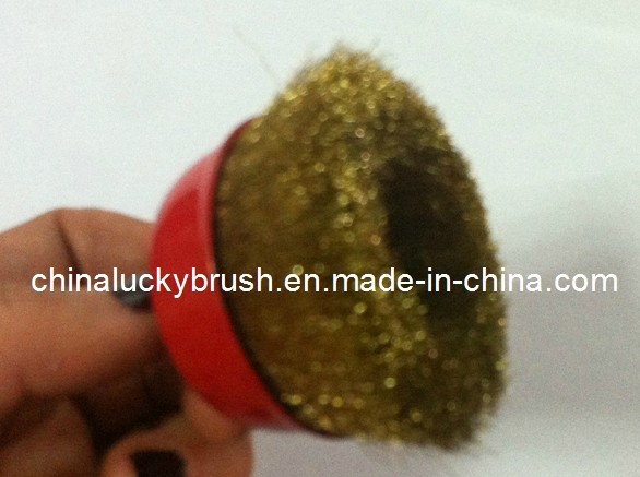 2.5 Inch Pure Copper Grinding Cup Brush (YY-080)