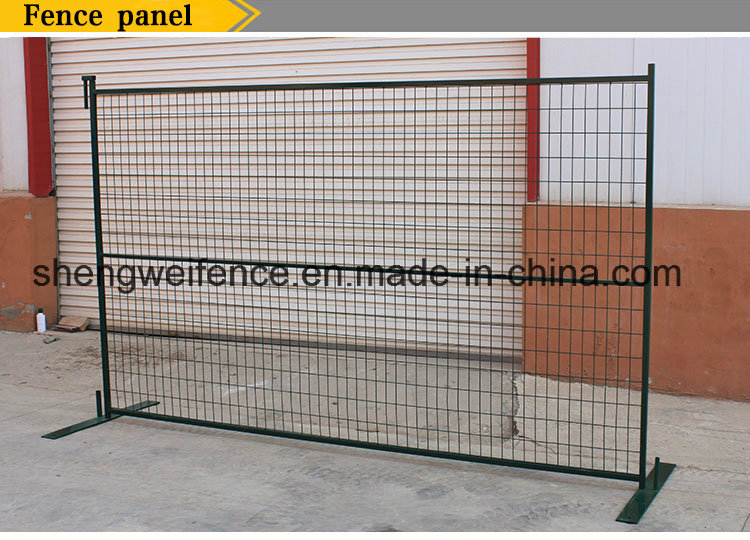 6 Feet X10feet Canada Standard Powder Coated Temporary Fence