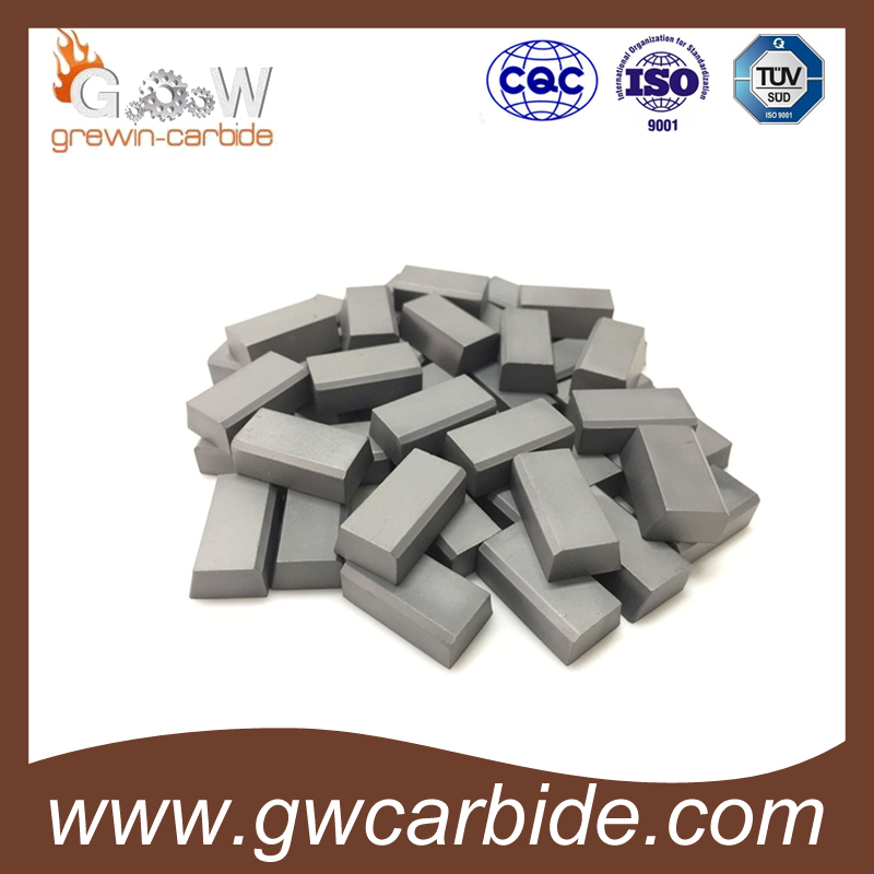 Manufacture Tungsten Carbide Brazed Tips for Cutting Tool K10 K20