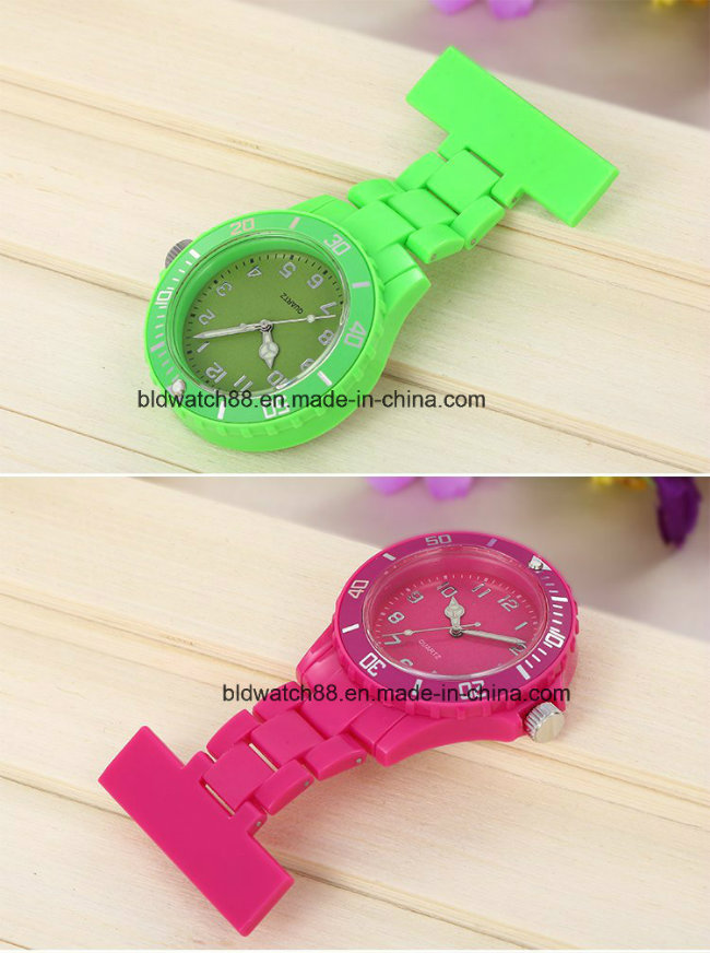 Hot Sale Quartz Medical Watches Nurse Brooch Watch for Doctor Nurses