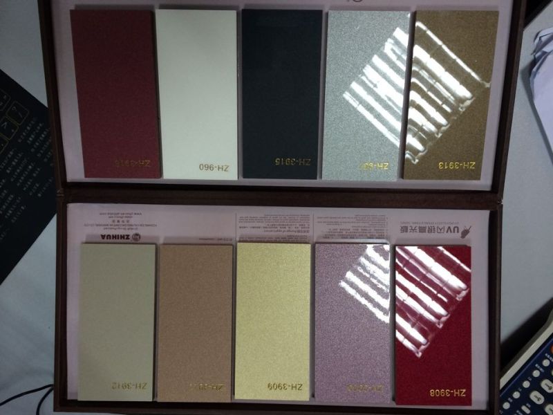 UV High Gloss Metallic Color Board