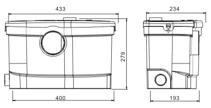 Comfort Home Waste Water Macerator Pump