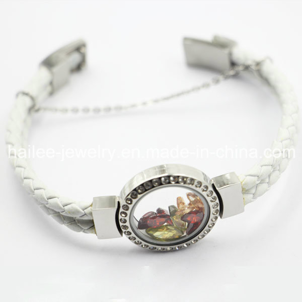 Manufacturer Wholesaler Locket Magnetic Leather Bracelet Jewelry